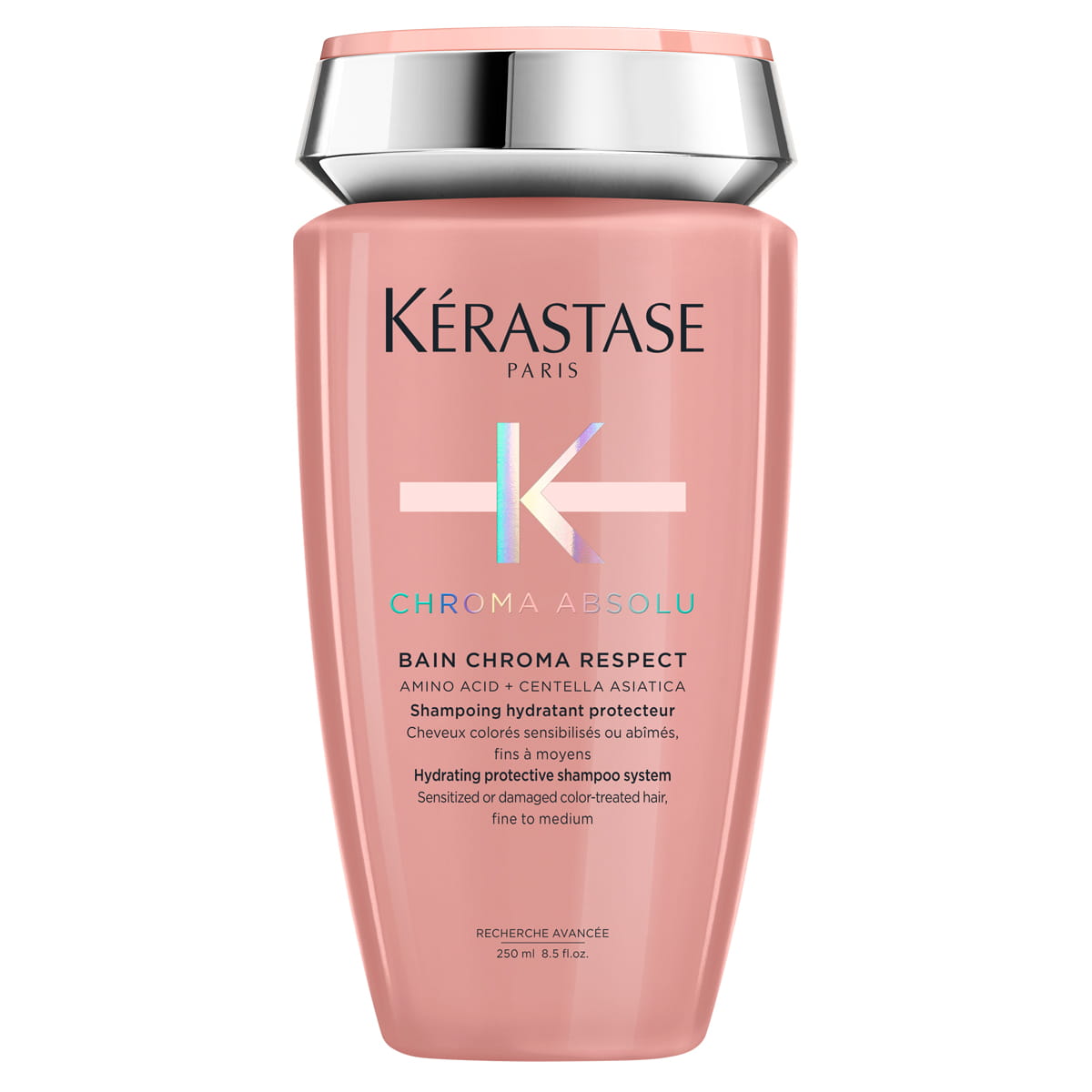 Kérastase Chroma Absolu Respect nawilżająco-ochronna kąpiel do zniszczonych włosów koloryzowanych cienkich lub średnich 250ml