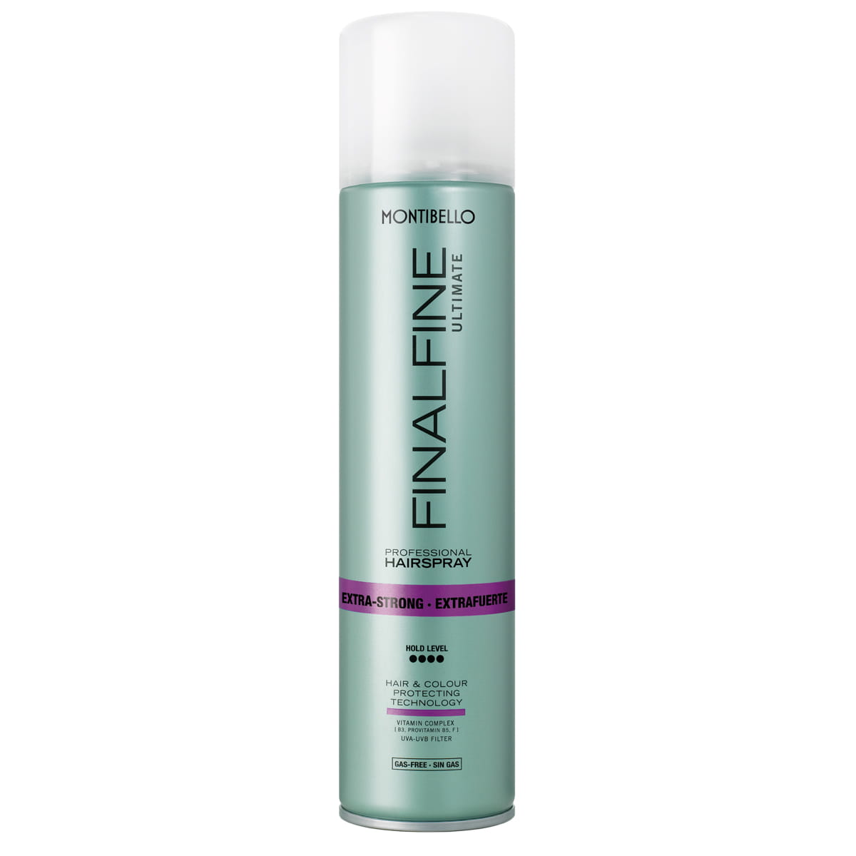 Montibello Finalfine Ultimate Hairspray Extra Strong bardzo mocno utrwalający suchy lakier do włosów 500ml