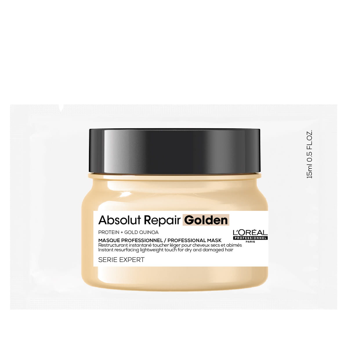 L'Oréal Professionnel Absolut Repair Golden odbudowująca złota maska do włosów 15ml
