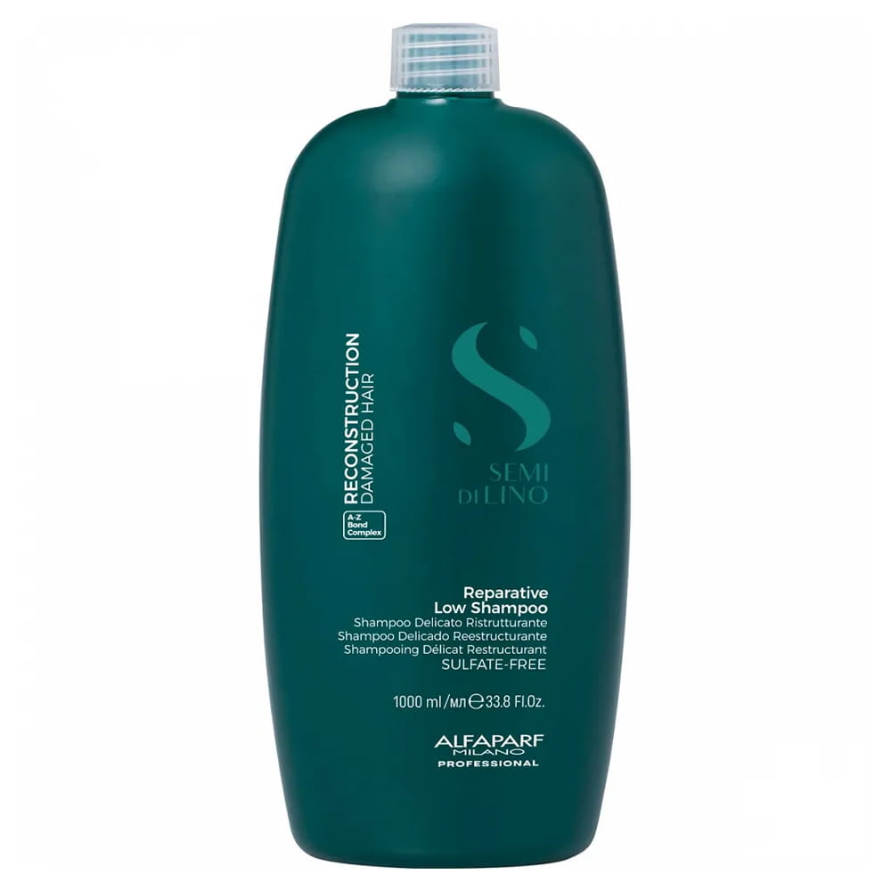 Alfaparf Semi di Lino Reconstruction Reparative Low Shampoo regenerujący szampon do włosów zniszczonych 1000ml
