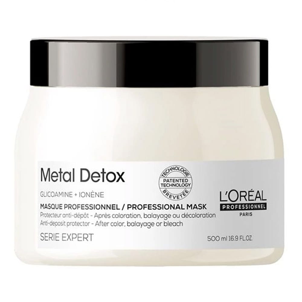 L'Oréal Professionnel Metal Detox Mask maska do włosów farbowanych neutralizująca metale 500ml