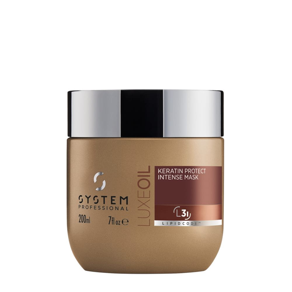 System Professional LuxeOil Keratin Protect Intense Mask intensywna maska odbudowująca z keratyną do włosów 200ml