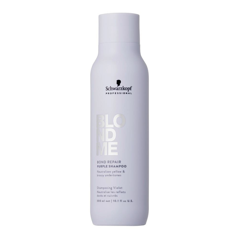 Schwarzkopf Professional BLONDME Bond Repair Purple szampon fioletowy neutralizujący kolor włosów blond 300ml