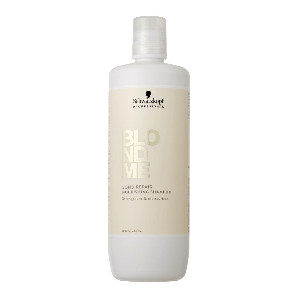 Schwarzkopf Professional BLONDME Bond Repair szampon wzmacniająco-nawilżający włosy blond 1000ml