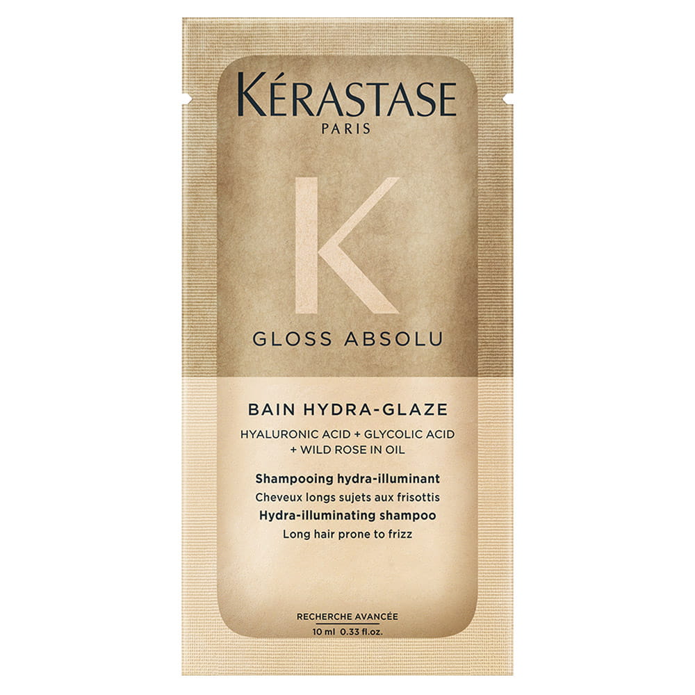 Kérastase Gloss Absolu Bain Hydra-Glaze szampon do długich włosów z tendencją do puszenia się 10ml