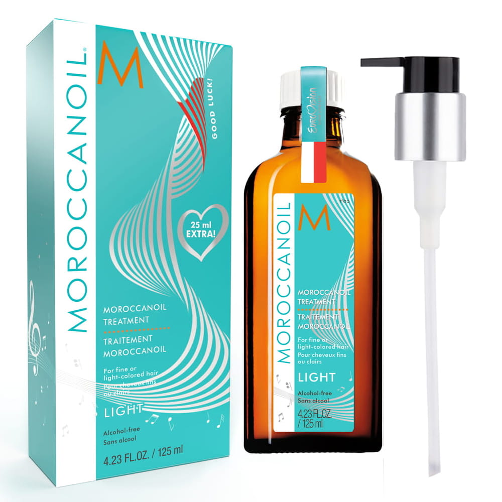 Moroccanoil Treatment Light kuracja z olejkiem arganowym do włosów 125ml | edycja limitowana