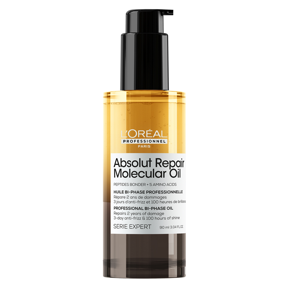 L'Oréal Professionnel Absolut Repair Molecular dwufazowy olejek do włosów zniszczonych 90ml