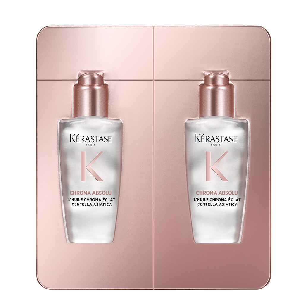 Kérastase Chroma Absolu rozświetlający olejek do włosów farbowanych 2x2ml