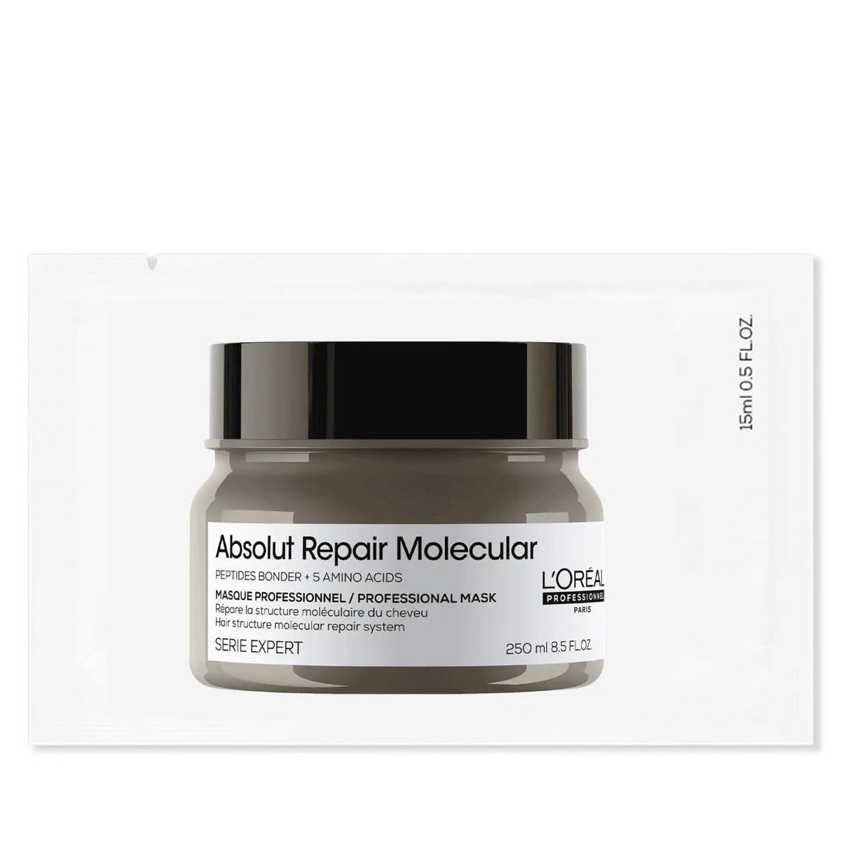 L'Oréal Professionnel Absolut Repair Molecular maska regenerująca włosy zniszczone 15ml