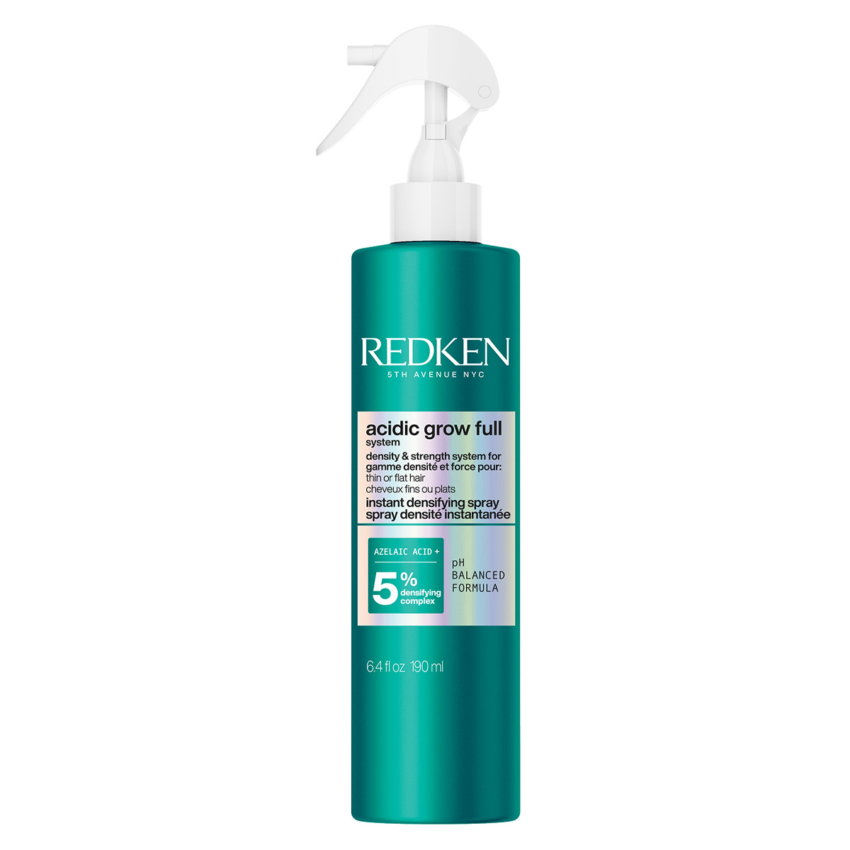 Redken Acidic Grow Full System zagęszczający spray do włosów cienkich i przerzedzonych 190ml