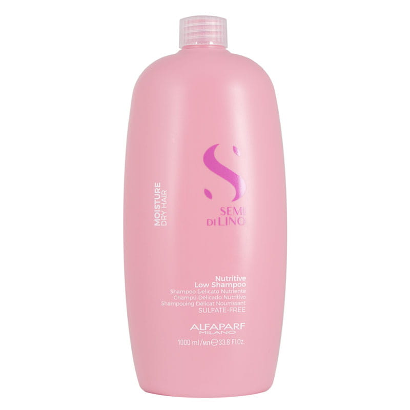 Alfaparf Semi di Lino Moisture Nutritive Low Shampoo nawilżający szampon do włosów suchych 1000ml