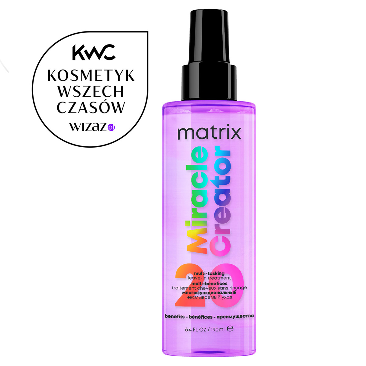 Matrix Miracle Creator 20w1 wielozadaniowa kuracja w sprayu do wszystkich rodzajów włosów 190ml
